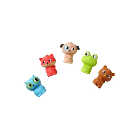 Vertbaudet Set van 5 vingerpoppen – afbeelding 1