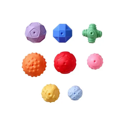 Vertbaudet Set van 8 zintuiglijke ballen – 281491 – afbeelding 1