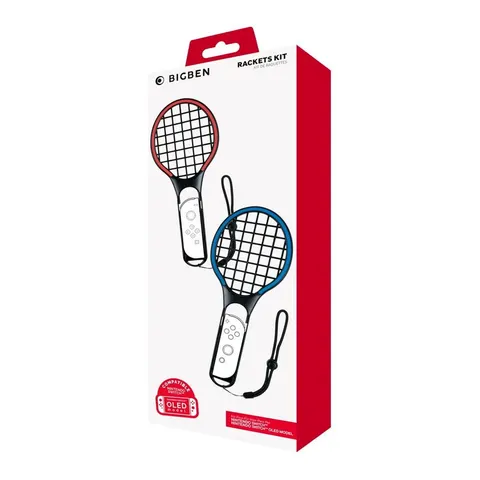 Bigben Tennisrackets - Controller behuizing - Nintendo Switch – afbeelding 1