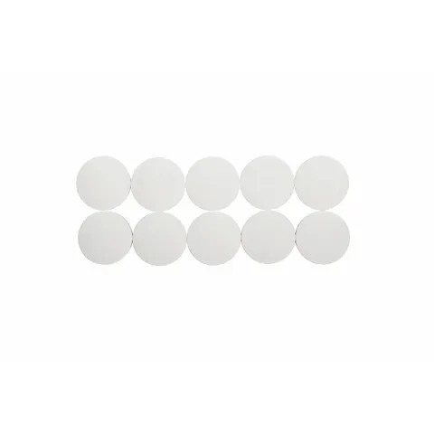Magneet MAUL Solid 38mm 2500gr wit 10 stuks – afbeelding 1