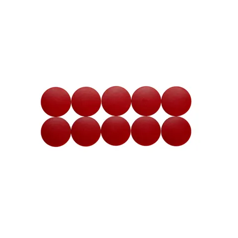 Magneet MAUL Solid 38mm 2500gr rood 10 stuks – afbeelding 1