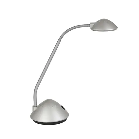 Bureaulamp MAUL Arc LED zilver – afbeelding 1