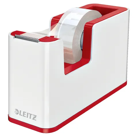 Plakbandhouder Leitz WOW wit/rood – afbeelding 1