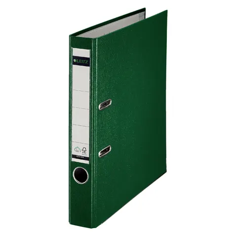 Ordner Leitz 1015 180° 50mm PP A4 groen – afbeelding 1