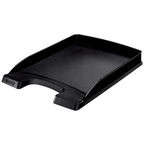 Brievenbak Leitz Plus Slim A4 zwart – afbeelding 1