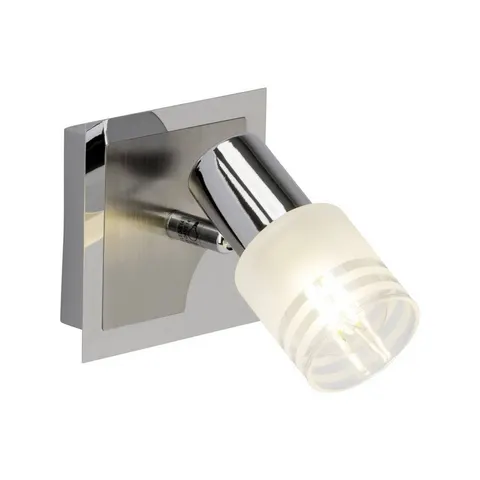 Brilliant LEA - Wandlamp - Chroom – afbeelding 1