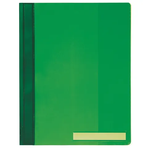 Snelhechter Durable A4 PVC extra breed groen – afbeelding 1
