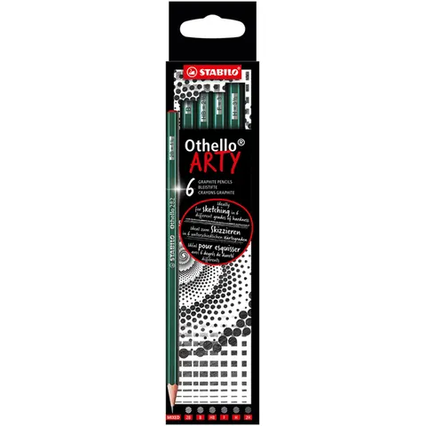 Potlood STABILO Othello 6 hardheden – afbeelding 1