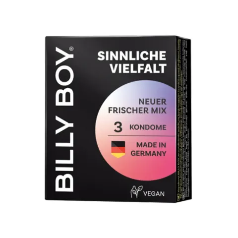 Billy Boy Sensuele condooms - 3 stuks – afbeelding 1