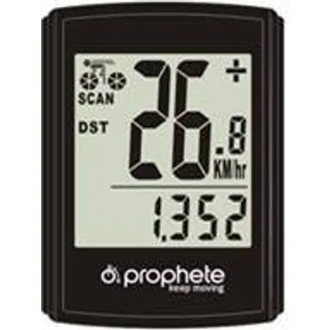 Prophete Fahrradcomputer – schwarz – 070385 – Bild 1