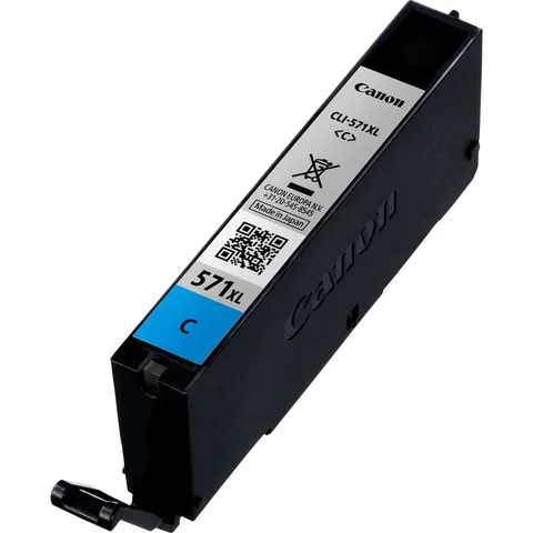 Canon CLI-571XL High Yield Cyan Ink Cartridge – image 1