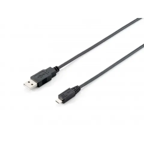 Equip USB A/micro-USB B 2.0 1.0m – afbeelding 1