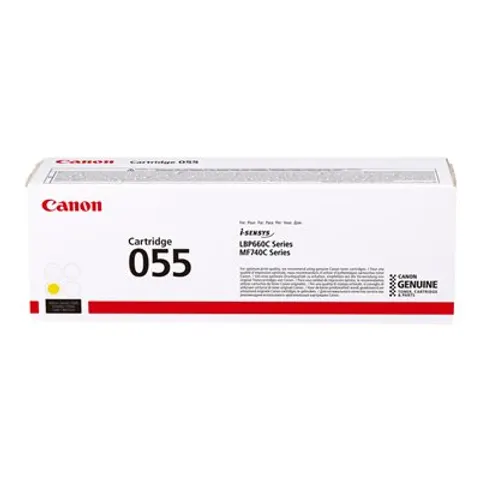 Canon 055 Y - Jaune - Toner Jaune – image 1
