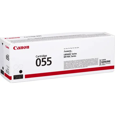 Canon 055 BK - Schwarz - Toner – Bild 1