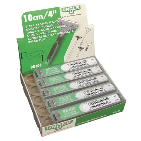 Reservemes Unger voor schraper 10cm 10 stuks – afbeelding 1