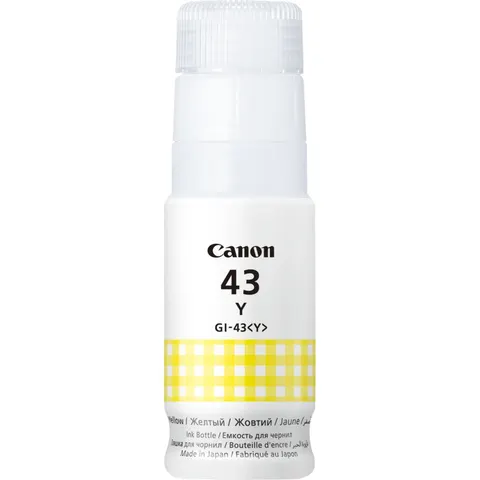 Canon GI-43Y botella de tinta amarilla – imagen 1