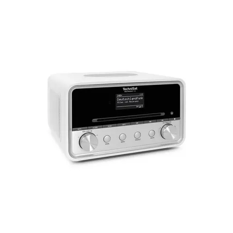 TechniSat DIGITRADIO 586 internetradio met DAB+ - Wit/Zilver – afbeelding 1
