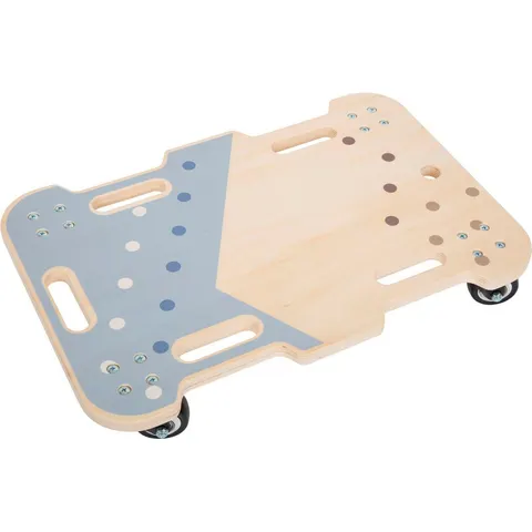 Small Foot - Houten Rollerbord Blauw – afbeelding 1