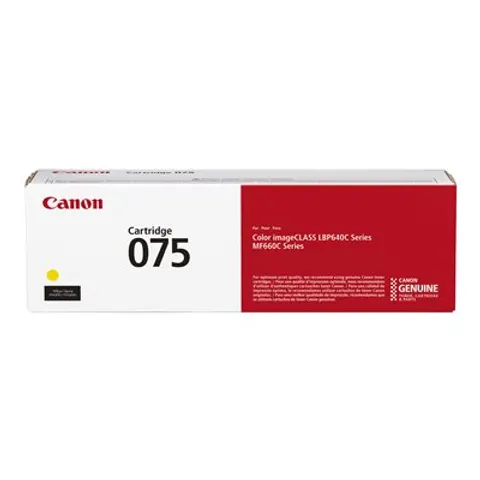 Canon 075 Y - Jaune - Toner Jaune – image 1