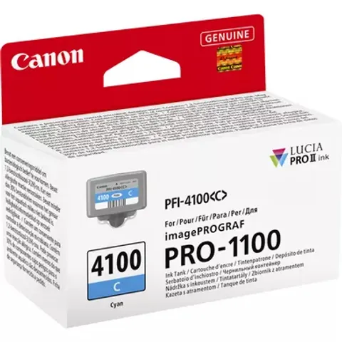 Patrone Canon PFI-4100C cyan – Bild 1