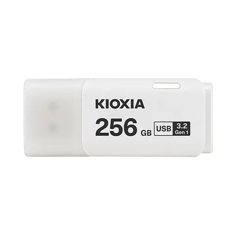 Kioxia Pendrive Hayabusa U301 256GB Usb 3.2 biały – zdjęcie 1