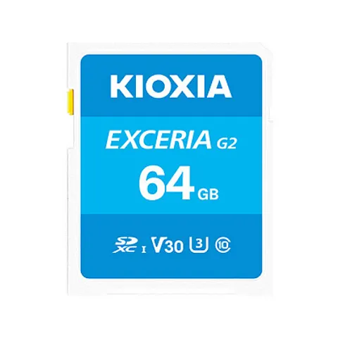 Kioxia Exceria G2 SDXC-Karte 64 GB – Bild 1