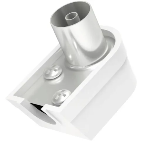 Hama 205216 KOAX WINKELSTECKER 1ST. – Bild 1