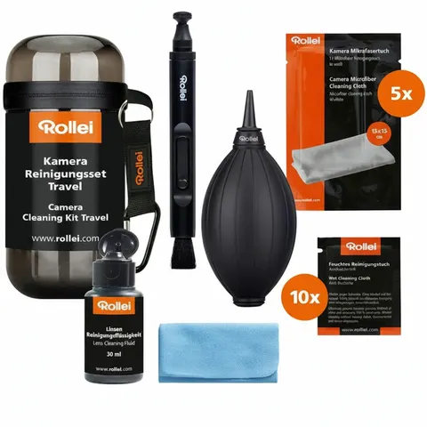 Rollei Camera Cleaning Travel Set – Schwarz – Bild 1