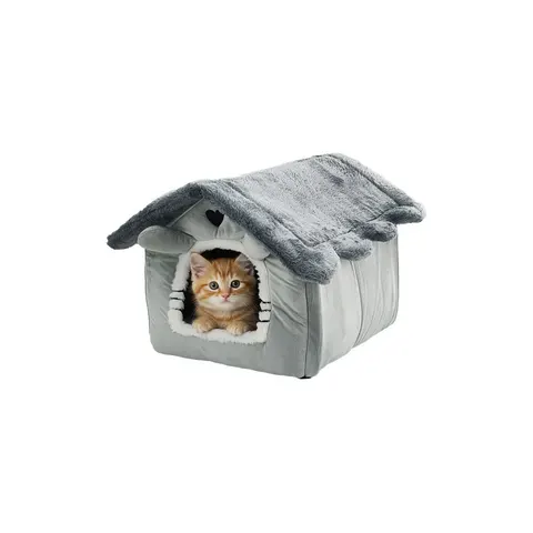Kattenbed - met uitneembaar kussen – afbeelding 1