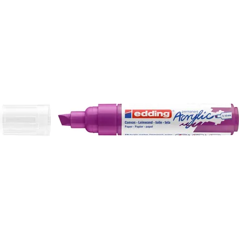 Acrylmarker edding e-5000 breed bessenrood – afbeelding 1