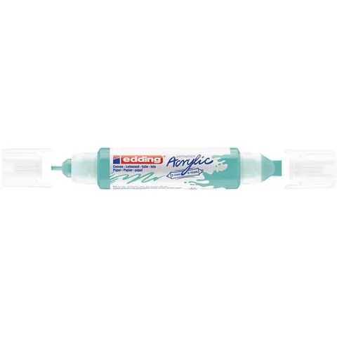 Acrylmarker edding e-5400 3D double liner opulent turquoise – afbeelding 1