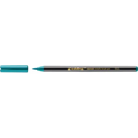 Brushpen edding 1340 metallic groen – afbeelding 1