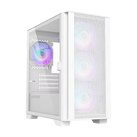 Caja de vidrio templado Micro-ATX Air 100 ARGB (blanco) - MONTECH – imagen 1