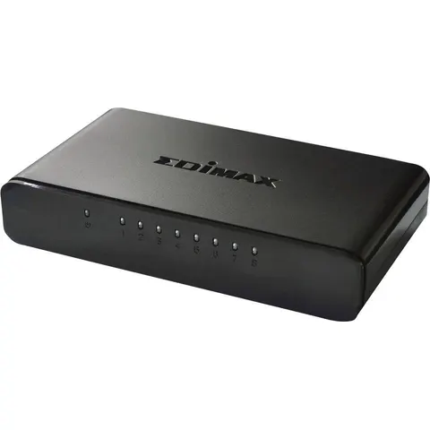 EDIMAX EDI ES3308P - Switch, 8 puertos, Fast Ethernet – imagen 1