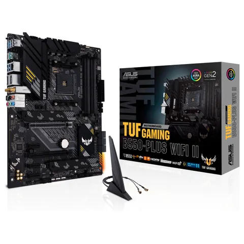 Asus TUF Gaming B550-PLUS Wifi II – Schwarz – Bild 1