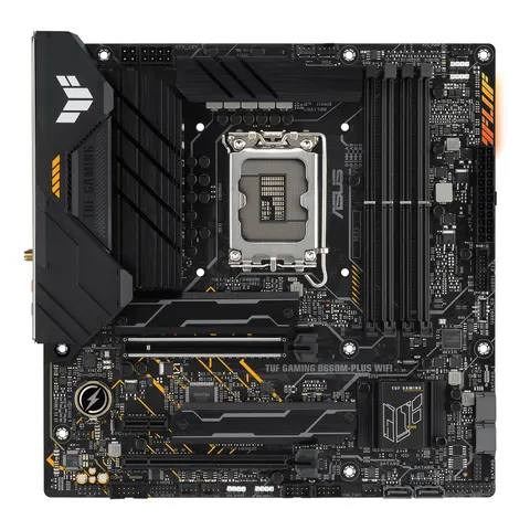 ASUS TUF Gaming B660M-Plus WIFI – Schwarz – Bild 1