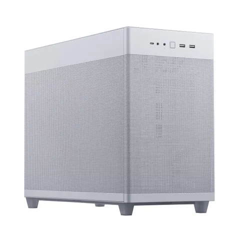 ASUS Prime AP201 MicroATX Gehäuse, weiß – Bild 1