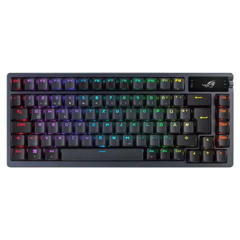 ASUS ROG Azoth Gaming Tastatur – Schwarz – Bild 1