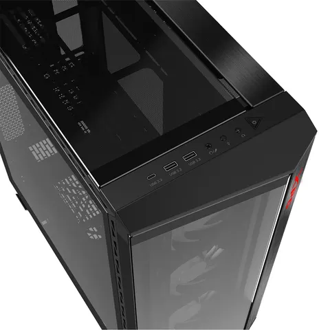 ADATA XPG PC-Gehäuse Battlecruiser II ST Midi-Tower schwarz – Bild 1