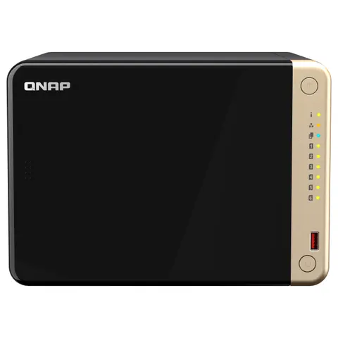QNAP TS-664 – Schwarz – Bild 1