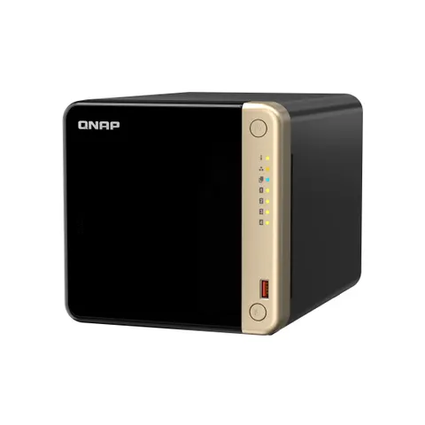 QNAP NAS TS-464-8G – Schwarz – Bild 1