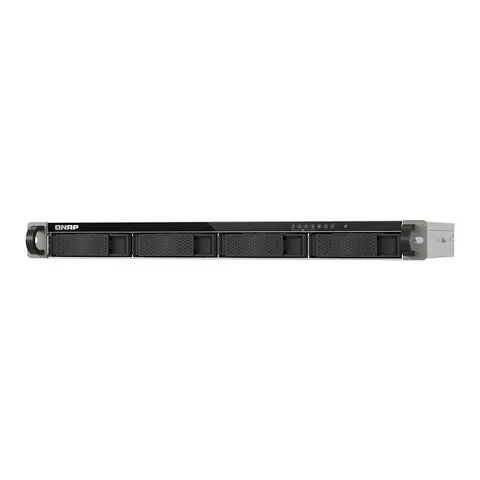 Qnap NAS 1U Rack 4CORE CORTEX-A55 4GB 1PSU (TS-433EU) – immagine 1
