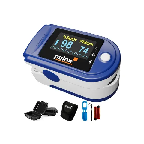 pulox Pulsoximeter PO-200, Blau – Bild 1
