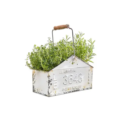 LOBERON Mand Botanique antiekwit – afbeelding 1