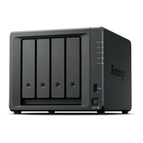 Synology Nas DS925+ Amd Ryzen V1500B Processor frequency 2.2 GHz – zdjęcie 1