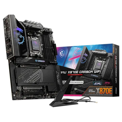 MSI MPG X870E Carbon Wifi – Schwarz – Bild 1