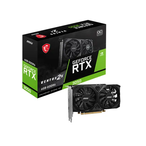 MSI VENTUS GeForce RTX 3050 2X E 6G OC – Bild 1