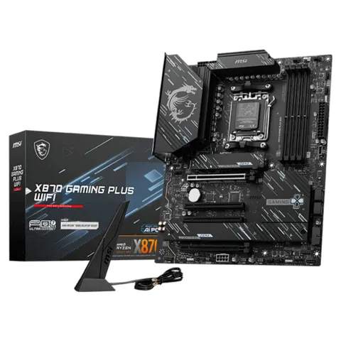 MSI X870 Gaming Plus Wifi – Schwarz – Bild 1