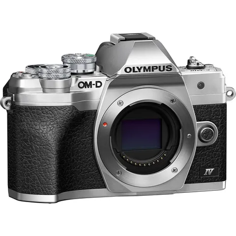 Olympus OM-D E-M10 Mark IV body Micro Vier Derde zilver – afbeelding 1