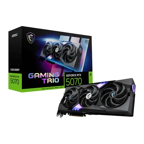 MSI geforce rtx 5070 12g gaming trio oc – immagine 1